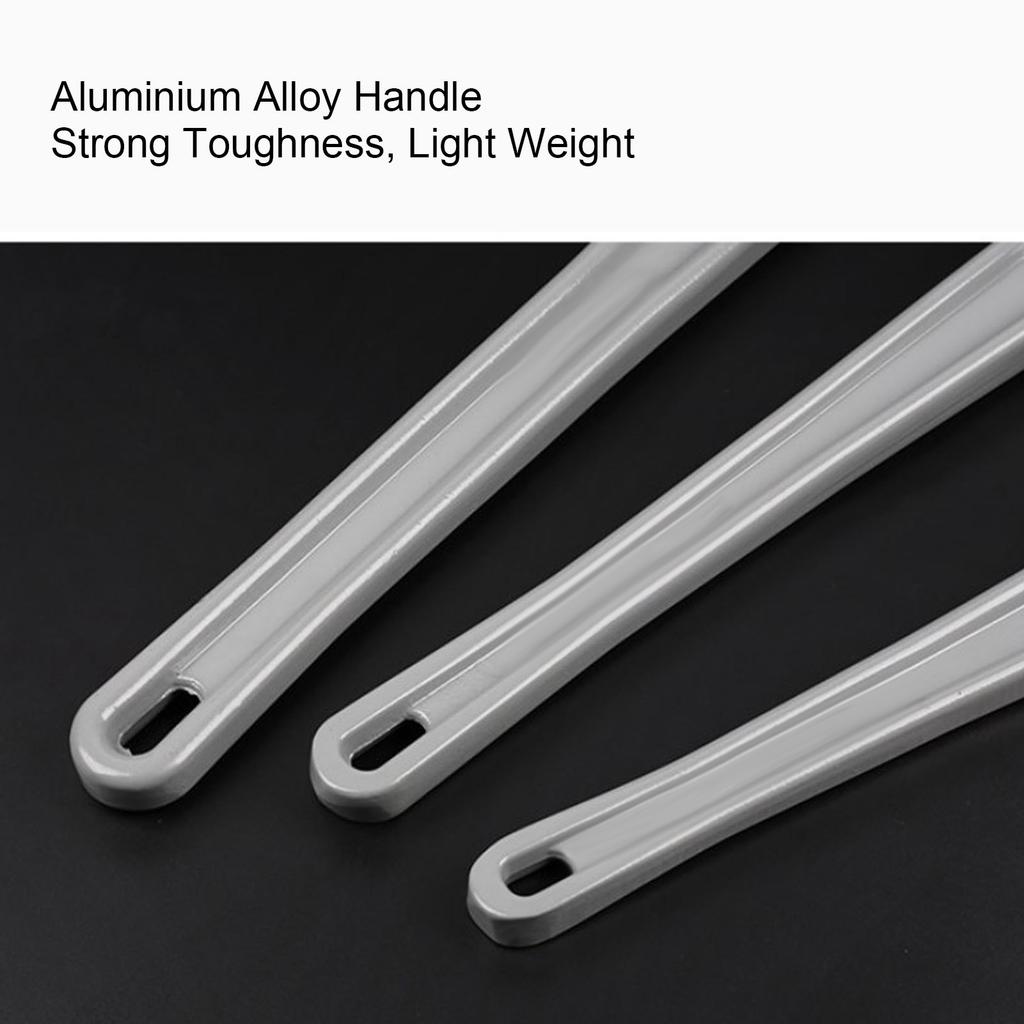 Offset-Rohrzange, Heavy Duty, Aluminiumlegierung, Sanitärzange mit Cr-Mo-Schwimmhakenbacken und I-Trägergriff