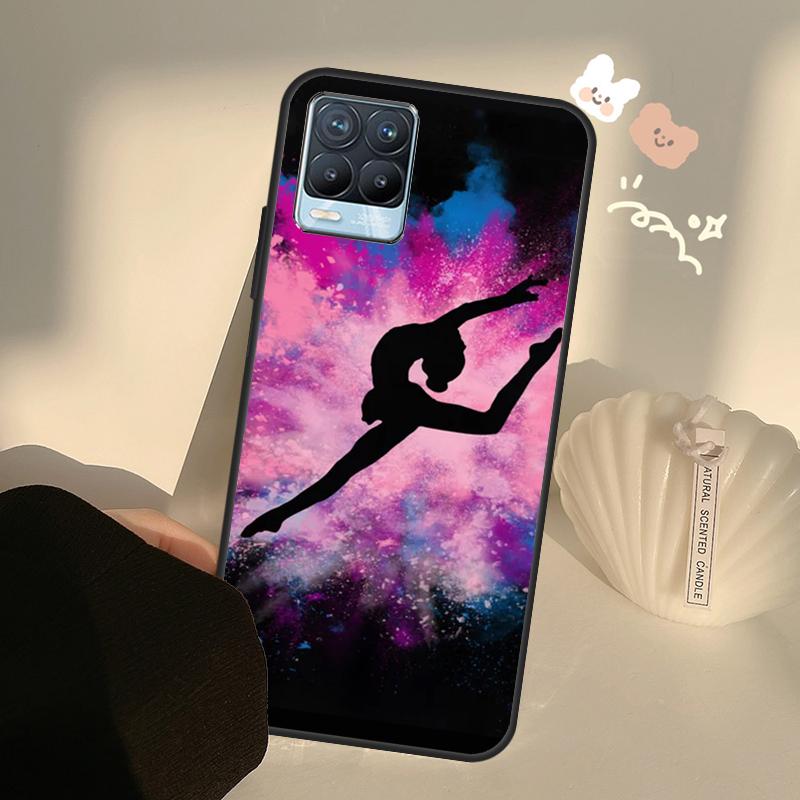 Gymnastik Ölgemälde Für Realme 8 9 Pro Plus GT Neo 2 GT Master 9i 8i Handyhülle Für OnePlus 9 10 Pro 9R Nord2