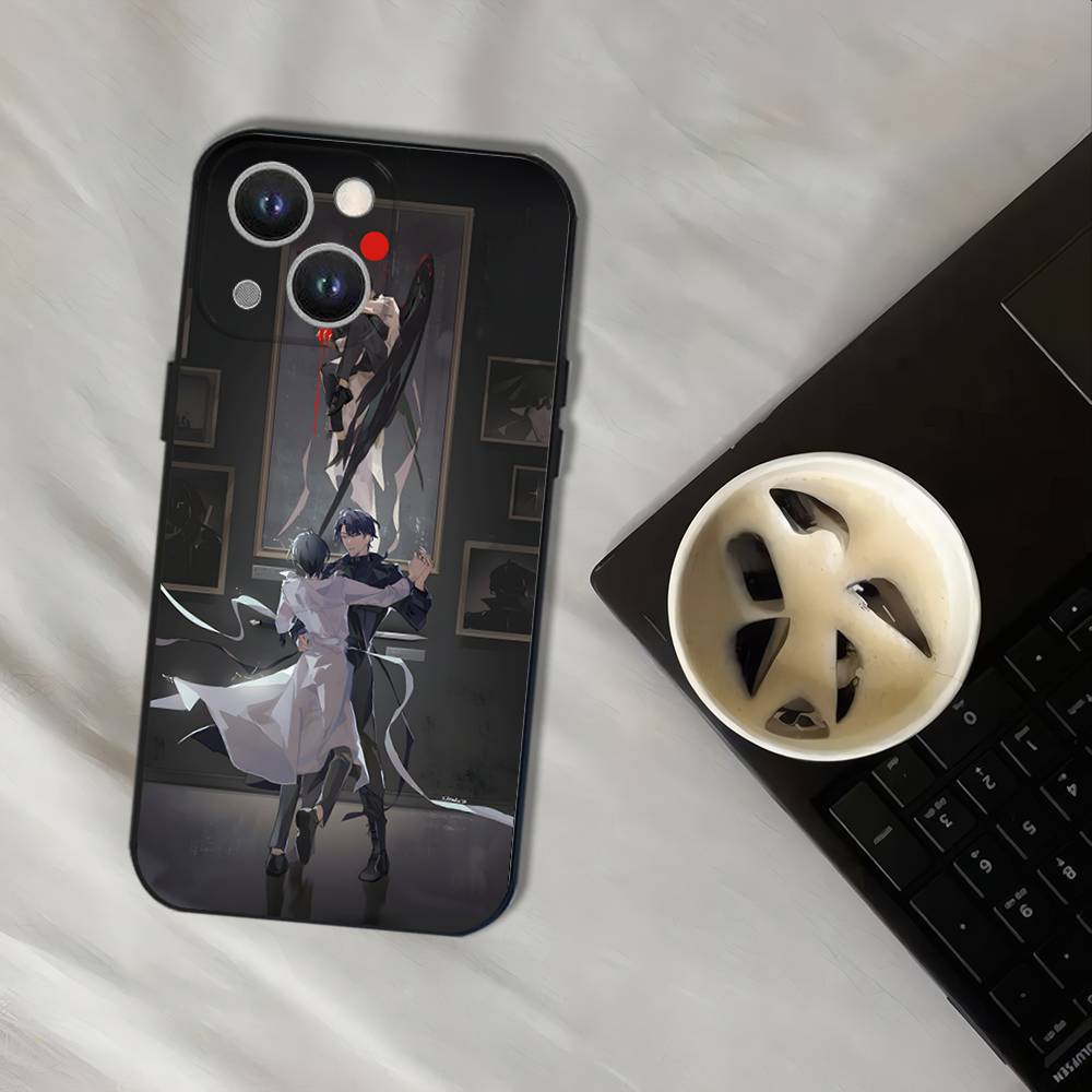 Korean A-Alien S-Stage Ivan Till Phone Case For iPhone 16,15,14,13,12,11,Pro,XS,Max,XR,Plus,E,SE4,Mini Black Soft Cover