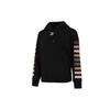 Sweatshirts Women's Black Hooded Moderate Regular 533155-01