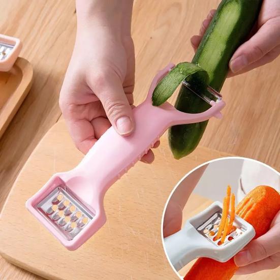 Multiuse Vegetable Fruit Grater Carrot Potato Double Headed Peeler Kitchen Tool