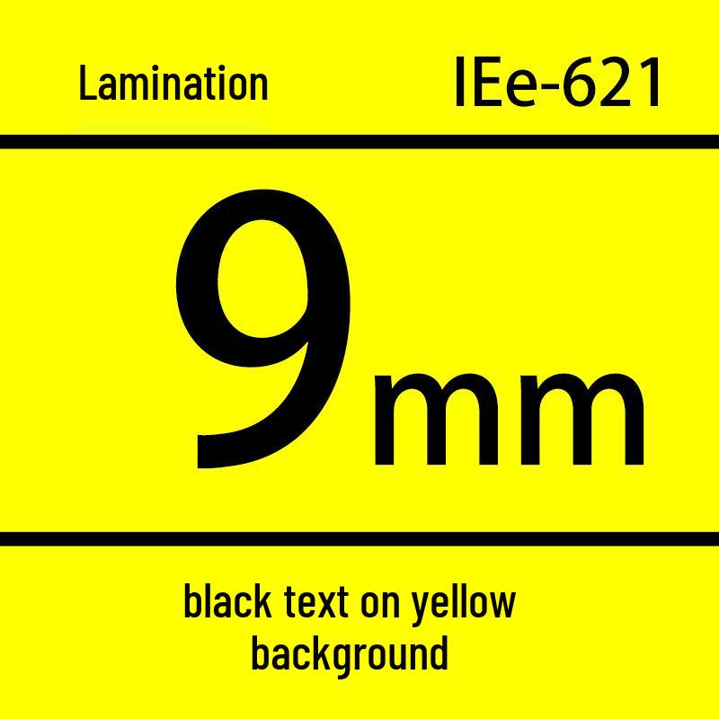 Aibeisi 9mm Waterproof Scratch-Resistant Label Tape for DYMO/Dymo DM1 40910 Series