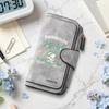 Paradise Printed Long Wallet Casual Card Holder Portable Fashion PU Purse Forever Style Daily Use