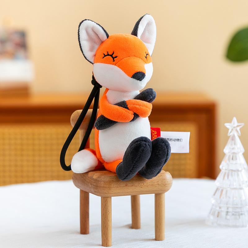 Cool Expression Plush Small Pendant, Personalized Bag Decoration Pendant, Creative Portable Small Doll, Holiday Gift