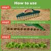 Seedling Sowing Tool Handheld Vegetable Sowing Seeder Hole Puncher Seeding Supplies Planting Hand Tool for Garden Farmlands
