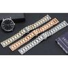 Small Shop Solid Stainless Steel Watch Strap, Universal Metal Watch Strap, Watch Accessories for Men and Women, 12mm, 13mm, 14mm, 15mm, 16mm, 17mm, 19
