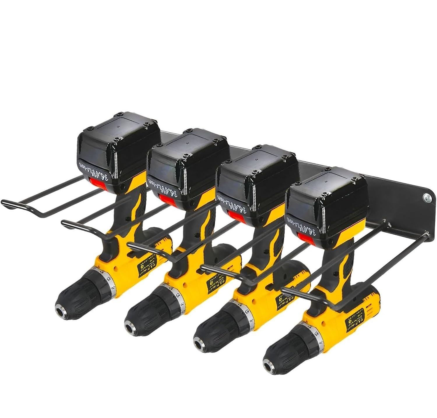 

siawadeky Power Tool Storage Power Tool Storage Multifunctional Electric Drill Power Tool Tool Shelf for or Shed Cabinet, Wall-Mounted Rack,
