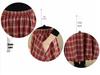 2025 Autumn/Winter High Waist Slimming Plaid Skirt - Mid-Length Japanese Style