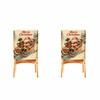 2/4/12pcs/set Merry Christmas Santa Claus Chair Cover Table Decoration Dining Seat Chair Covers Dining Room Bar Party Banquate