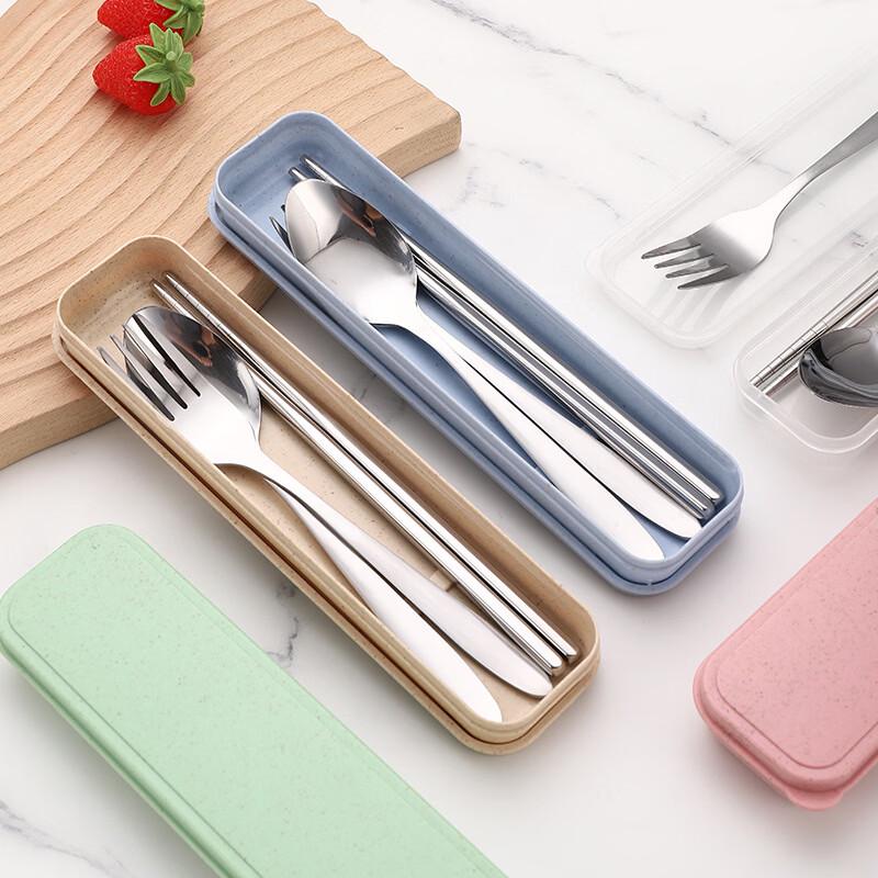Ruhan Portable Stainless Steel Cutlery Set