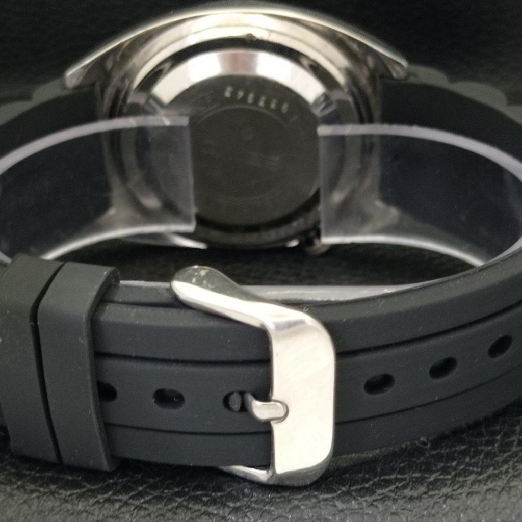 USED VINTAGE SEIKO 5 AUTOMATIC 6106C JAPAN MENS BLACK COLOR DIAL WATCH A433614-2 R118-a433614