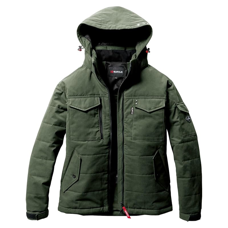 

[Bartle] cold weather jacket 5050 Heat retention water repellent Windproof autumn/winter work clothes work clothes men s ladies BURTLE With prouni