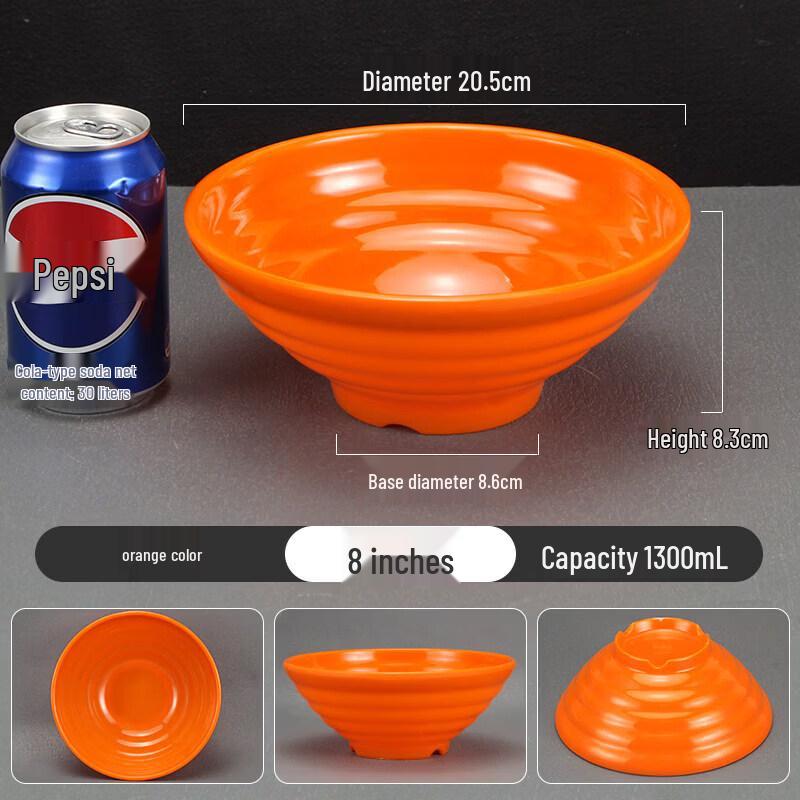 

Cartoon Style Thickened Melamine Noodle Bowl