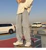 Herren Trendy Patchwork Denim Jeans - Hip Hop Ausgefranste Kante, Gerade, Locker Geschnitten Lässige Hosen