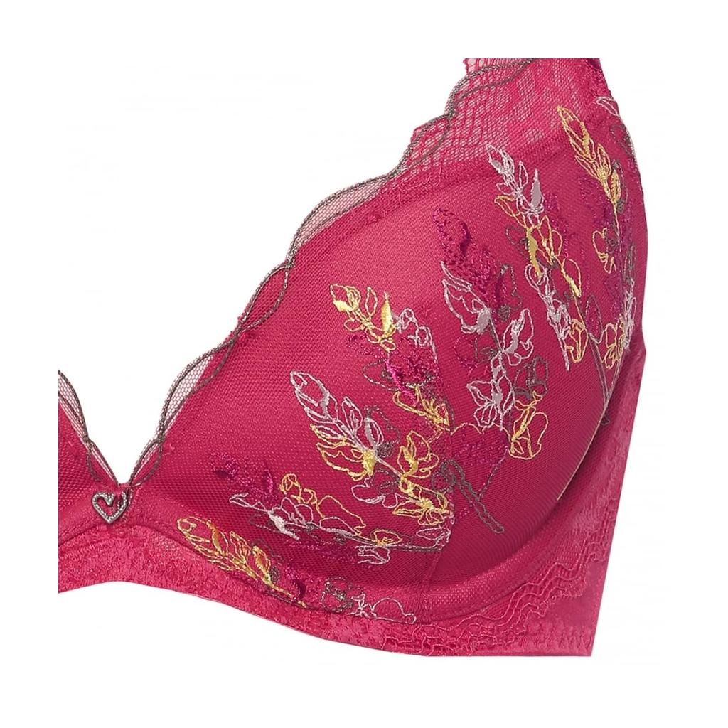 AMOSTYLE Dream Bra Deep V AMOSTYLE 25th Anniversary M020 Size F70 Bra, Collection, (Pink),