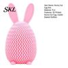 Small Sundries Organizer 3D Printed Bunny Ear Egg Box, Rabbit Storage Easter Candy Holder Container for Home Shelf Mantle Display, Basket Stuffers