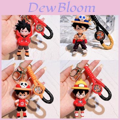Silicone One Piece Keychain Adorable Luffy Hoodie Figurine For Kids And Adults