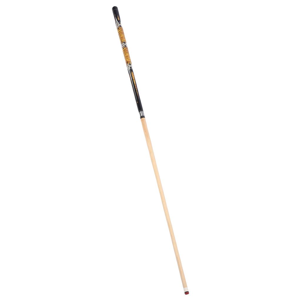 2 Sections Maple Wood Pool Cue 13MM Tip 1.45m Length 1/2 Billiard Cue Billiard Stick