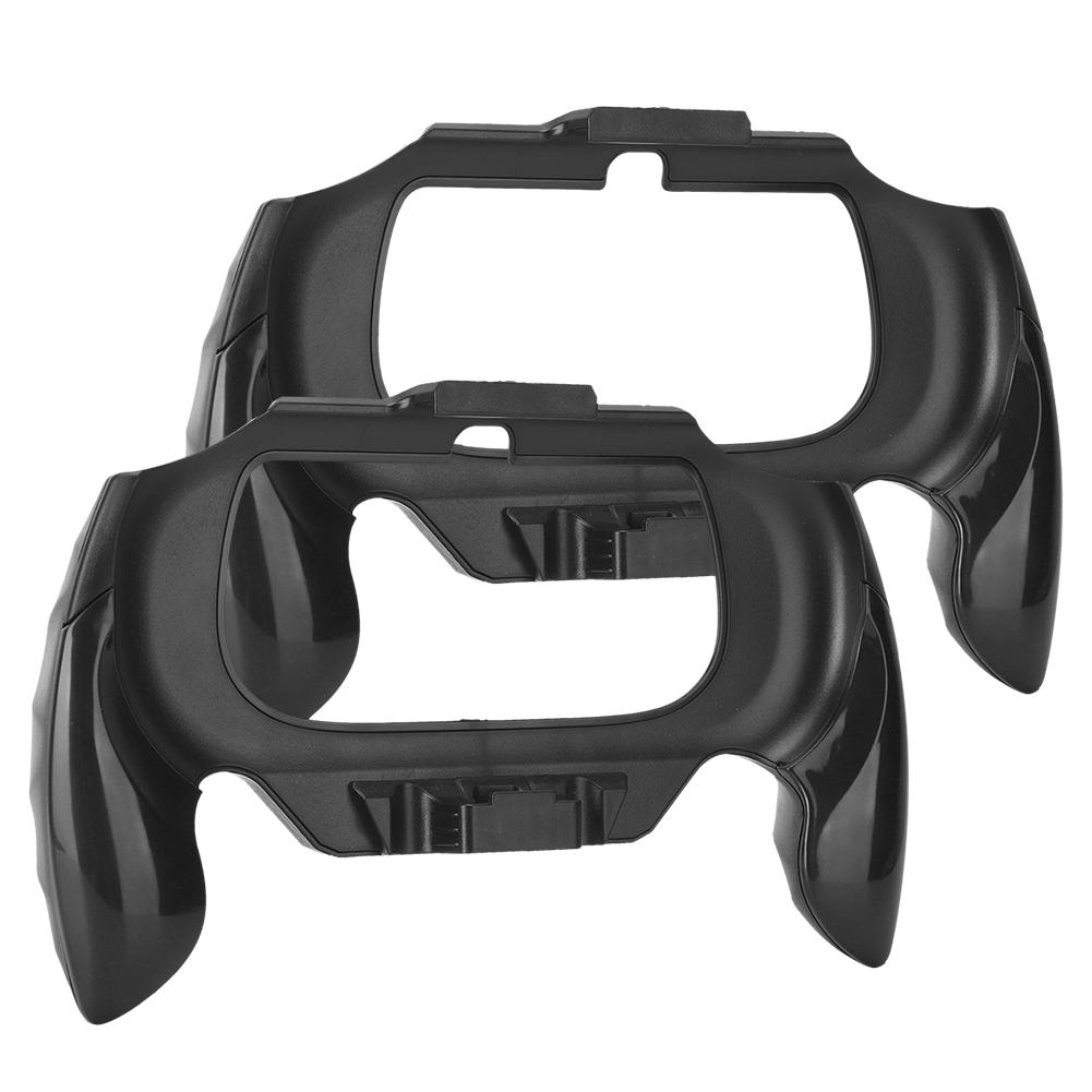 2Pcs Gamepad Handlebar Handgrip Bracket Support Accessory for Sony PSV2000 for PSVITAblack
