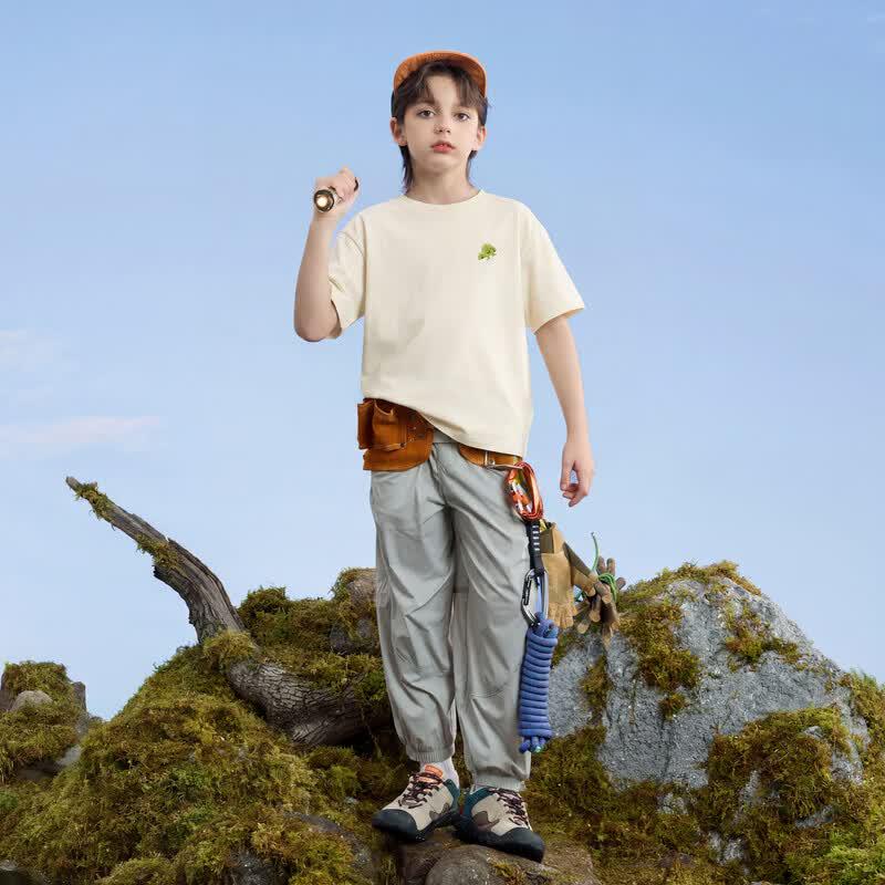 Boys' 7A Antibacterial Cooling Short-Sleeved T-Shirt