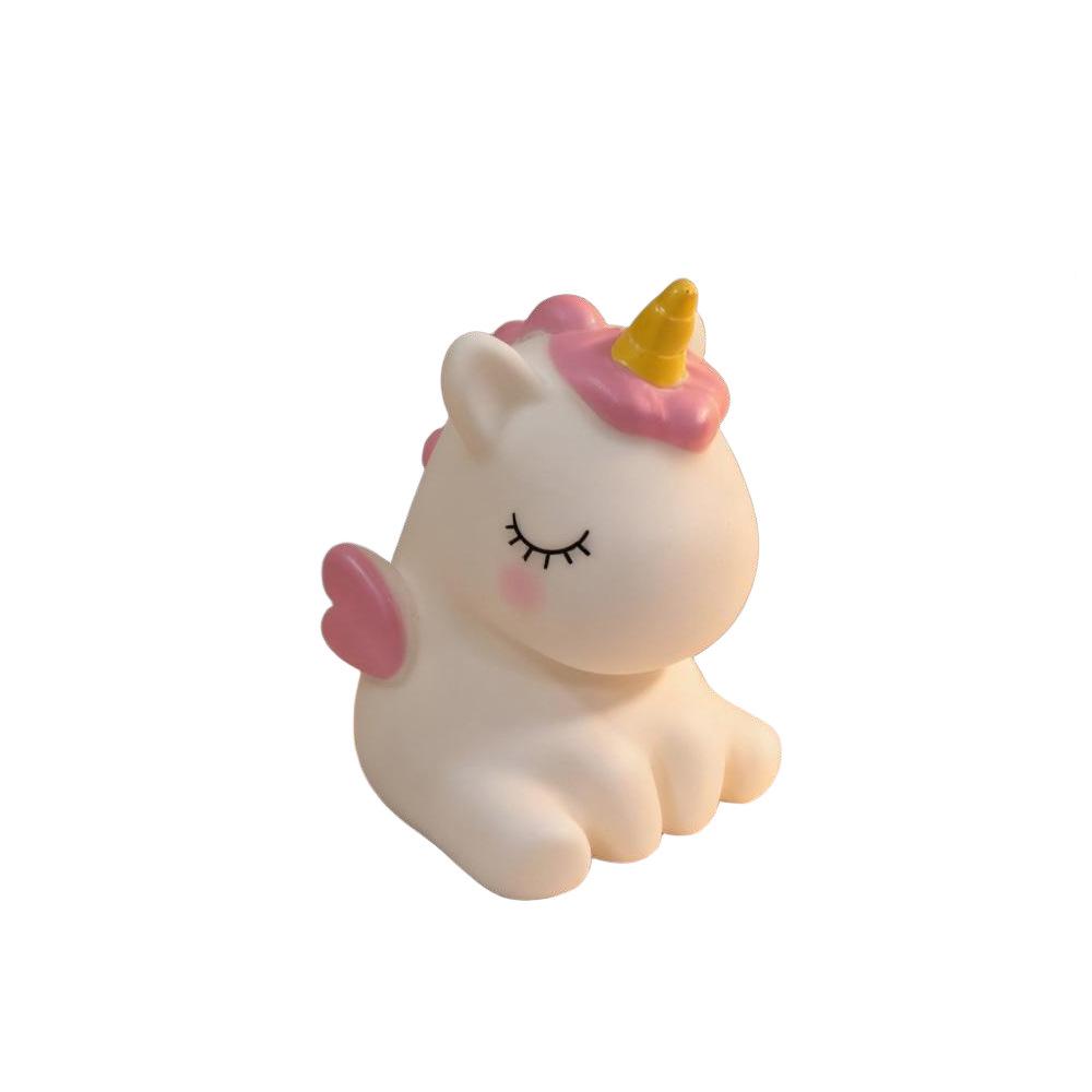 Enamel Little Horse Night Light Ornament for Children's Room - Festival/Birthday Gift Display