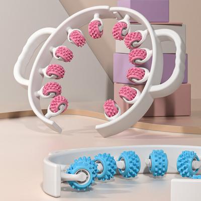 Leg Massage Roller Anti-Cellulite Lymphatic Drainage Deep Tissue Therapy Thighs Arm Back Shoulder Muscle