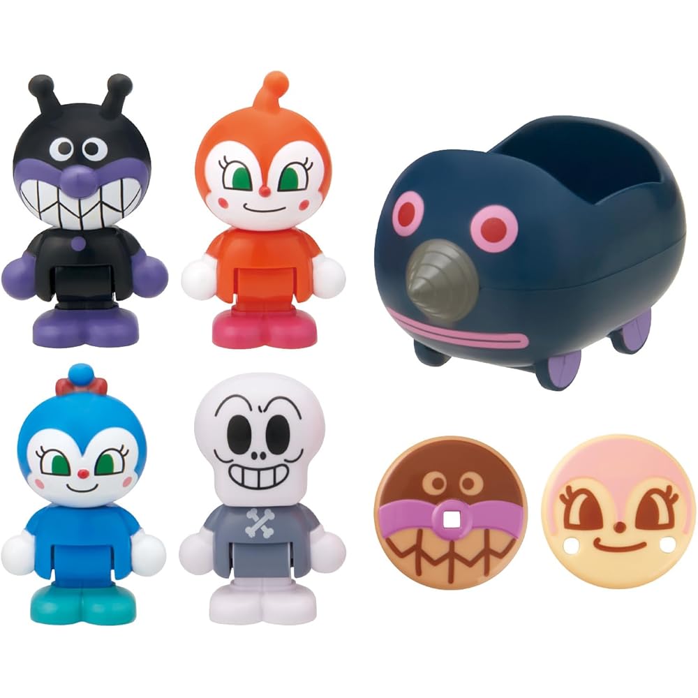 

Anpanman First House Doll Mogurin Set with Baikinman Character and Accessories Toy