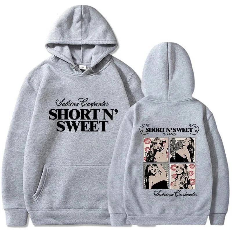 Sabrina Carpenter's Short N' Sweet Hoodie, Men's New Fashion Pullover, Interesting Harajuku Sweatshirt, Women's Clothing Top