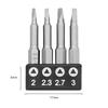 Special-shaped Screwdriver 50mm U-Y-Type Thiangle Three Points Screwdriver Bit