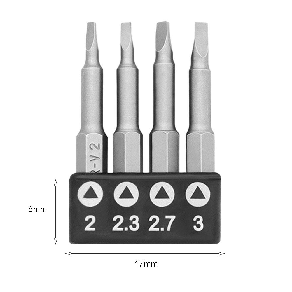 Special-shaped Screwdriver 50mm U-Y-Type Thiangle Three Points Screwdriver Bit