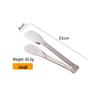 OEING Stainless Steel Thickened Food Tongs