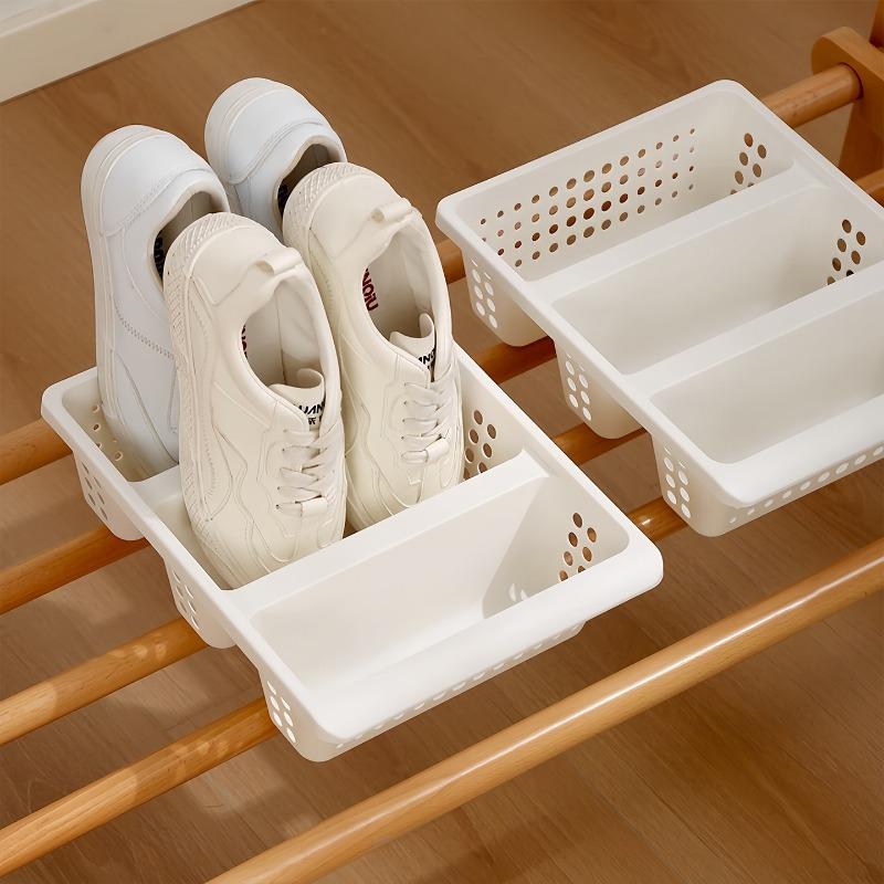 Shoe Cabinet Storage Box No Need To Install Shoe Rack Slippers and Shoes Organizing Box Drawer-type Plastic