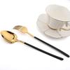 24Pcs Dinnerware Stainless Steel Tableware Set Gold Mirror Cutlery Kitchen Knife Fork Spoon Restaurant Wedding Flatware Set