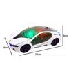 Premium Quality 3d Led Flashing Light Car Toy Featuring Music Sounds For Kids