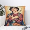Timothee Chalamet Saint Printing Pillowcases Cushion Cover  Pillow Covers Soft and Sweet Home Decoration Square Multi Size