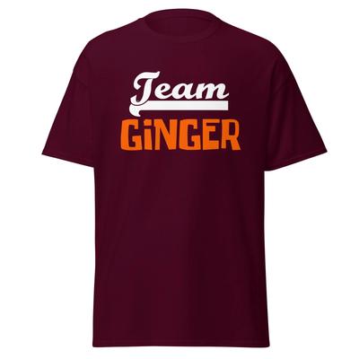 Team Ginger - Gilligan's Island T-shirt Klassisk TV-show Rödskalle Citat, Unisex