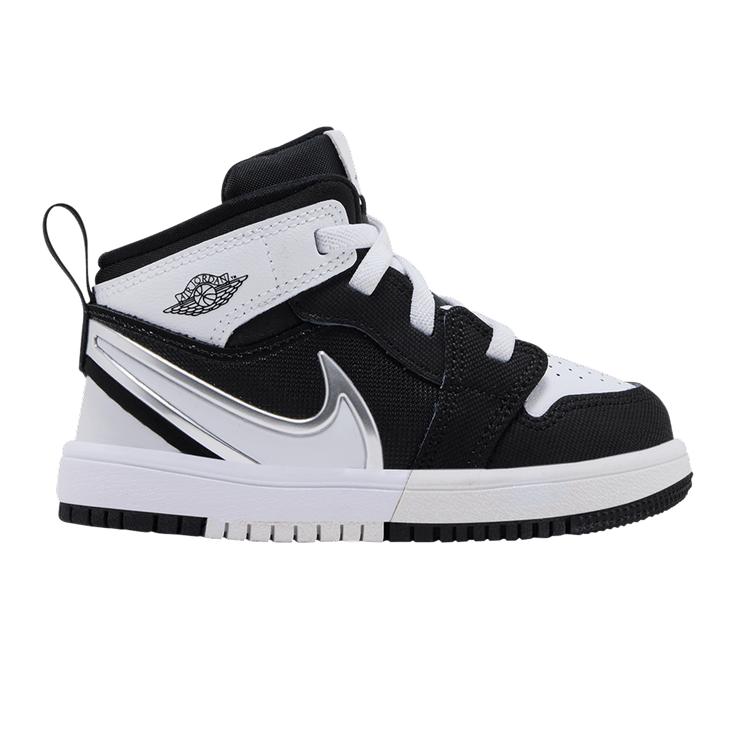 Air Jordan 1 Mid RM EasyOn TD 'Schwarz Weiß'