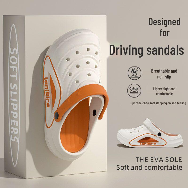 Men's 2026 Spring-Summer Non-Slip Odor-Resistant Outdoor EVA Slippers