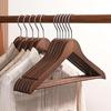 Solid wood hangers, clothes hangers, wardrobes, clothes hangers, wooden hangers