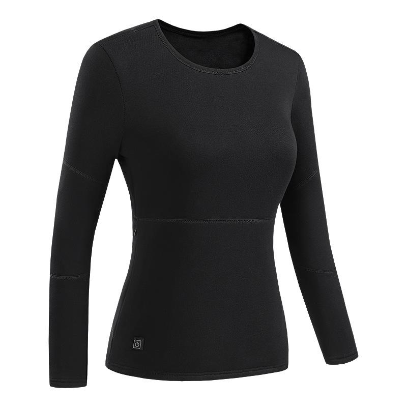 Smart 28-Zone Graphene Heated Thermal Underwear Set for Women and Men - Rechargeable Full Body Heating Pants