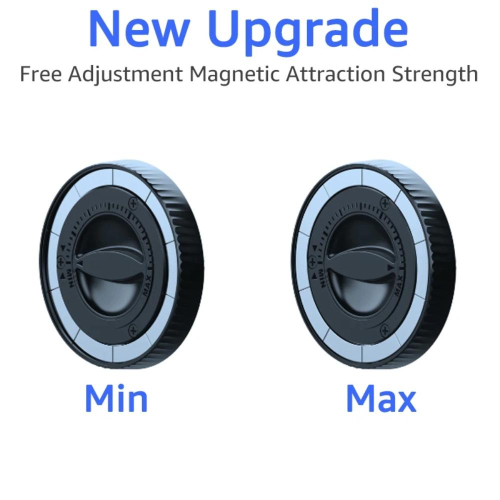 For 17mm Ball Head Magnetic Car Phone Holder Base for iPhone 16/15/14/13/12/Samsung/Xiaomi