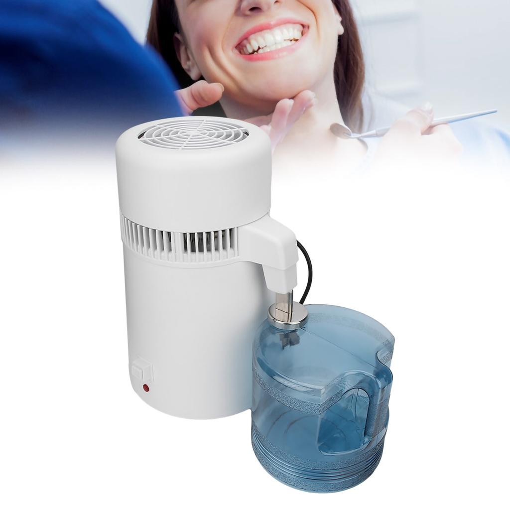 Oțel Inoxidabil 304 4L Mașină Distilator Apă Orală Dentală Purificator Apă Pură Filtru Priza SUA 110V