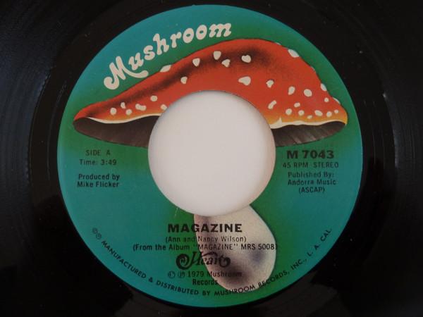 

7inch Record HEART - Magazine M7043 Mushroom Record 1979 US Rock Used