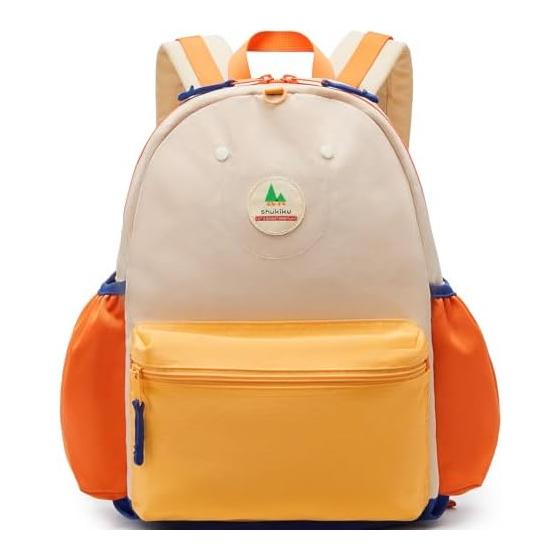 [shukiku] Backpack, Kids, Backpack, Kids Rucksack, Kids Bag, Water Repellent, Lightweight, Multi-functional Pocket, Elementary School Student,