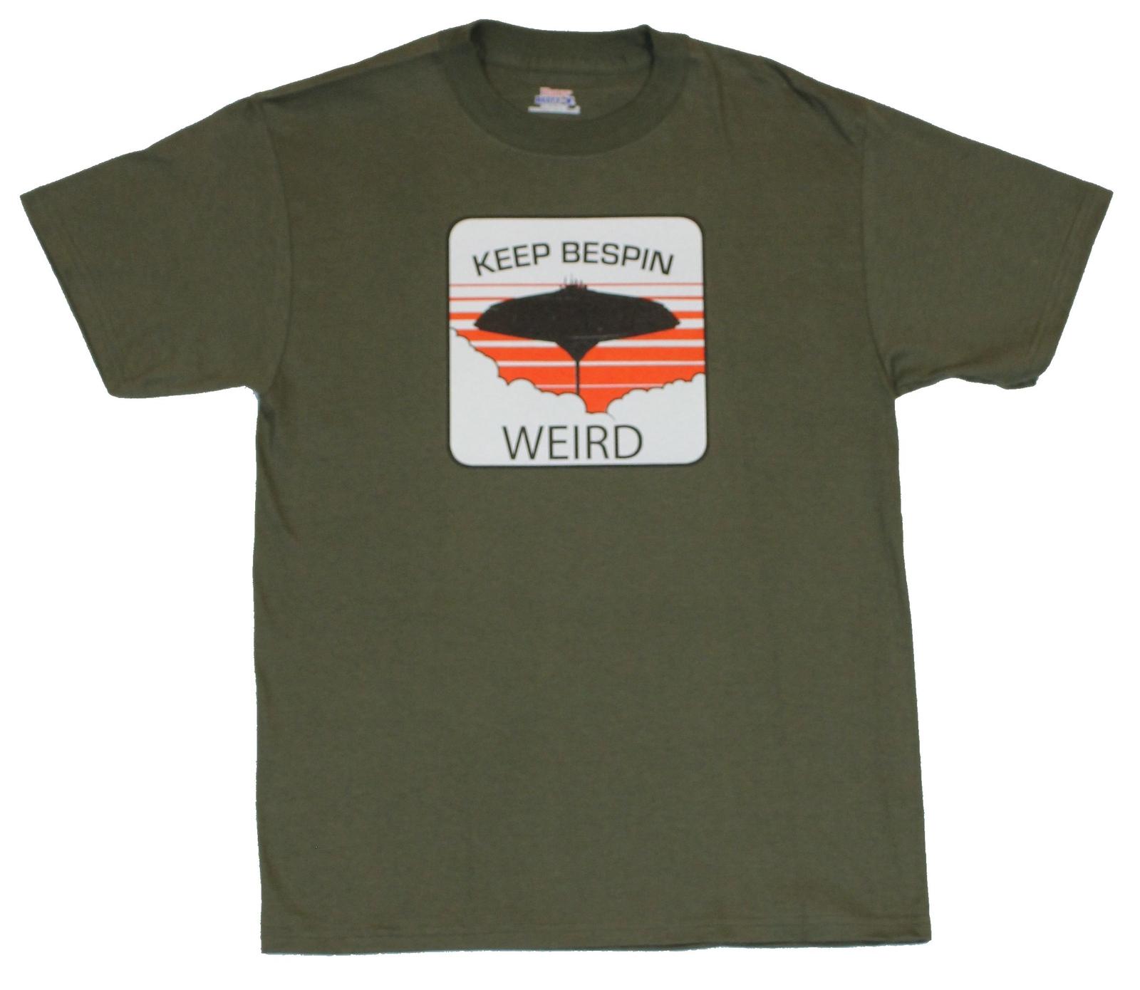 Keep Bespin Weird Adult New T-Shirt - Cloud City Pic XXXL