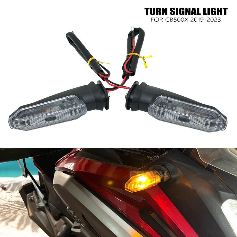 Motorcycle LED Turn Signal Light Indicator Blinker Flasher For HONDA CB500X CB500F CB400X CB 500 X/F CB 500X 500F 400X 2019-2023
