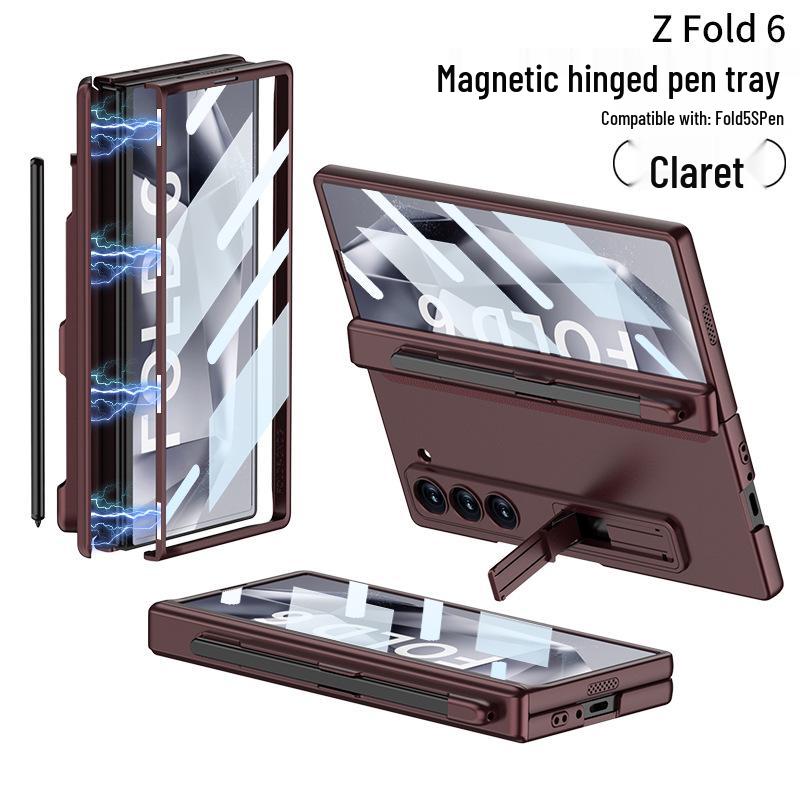 Magnetic Hinge Phone Case for Samsung Z Fold6 and Fold7 - Stylish New Design