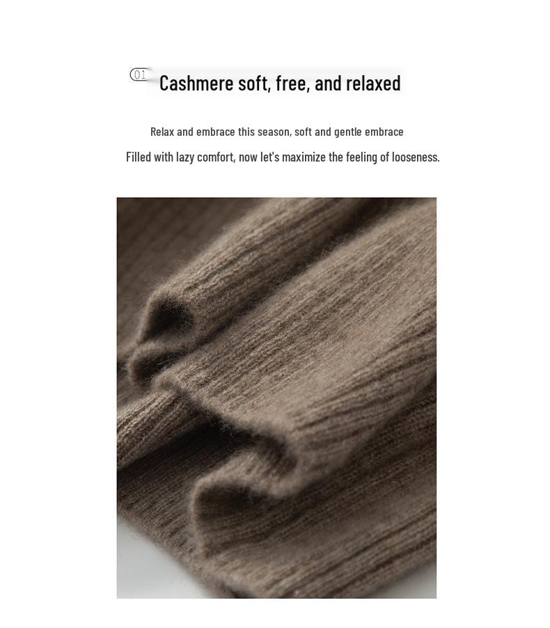 Women's 100% Pure Cashmere Ribbed Slim Fit Spaghetti Strap Vest - Autumn/Winter Knit Round Neck Inner Layer