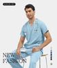 Unisex Plus Size Nurse and Salon Uniform Set - Various Colors Available