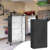 Shelf Dust Cover Black Shelf Dust Cover Household Items Rack Dust Cover Waterproof Oxford Cloth Shelf Protective Cover